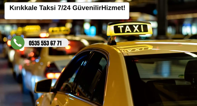 kırıkkale taksi çağır